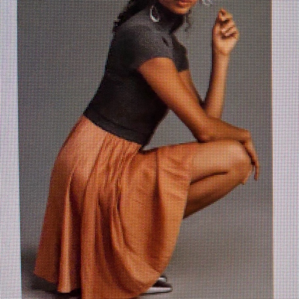 Elegant sweater / silk dress